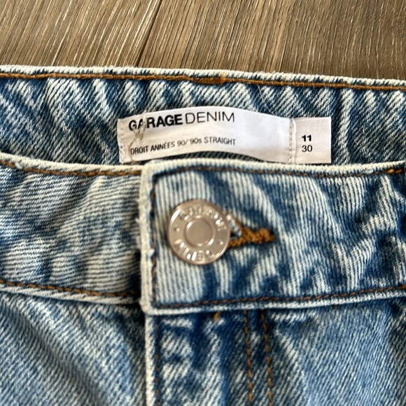 Garage 90’s straight jeans NWT